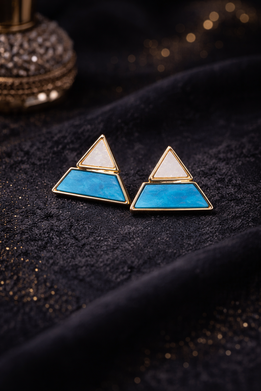 Nova Triangle Earrings