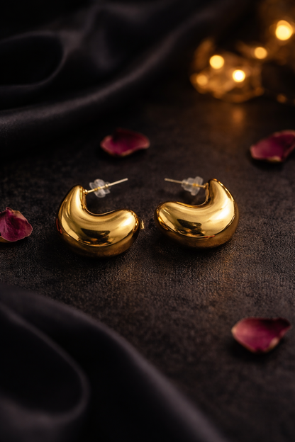 Aurora Curve Drop Earrings