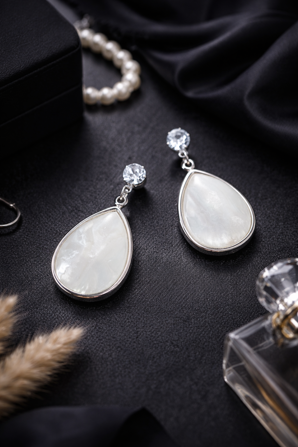 Moonlight Elegance Drops Earings
