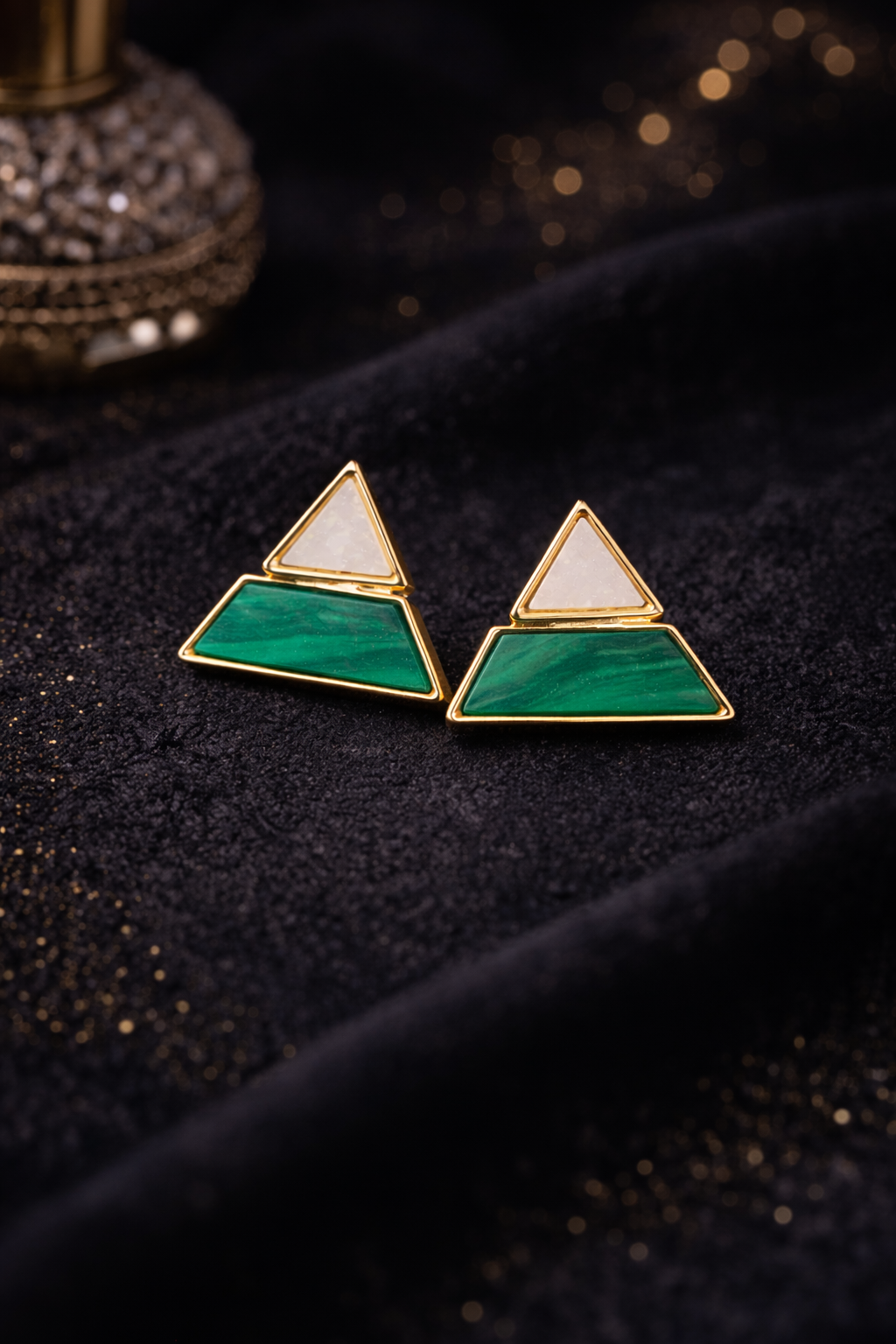 Nova Triangle Earrings