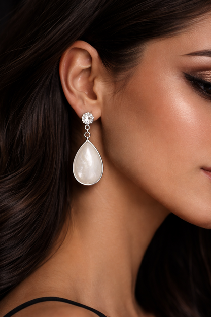 Moonlight Elegance Drops Earings
