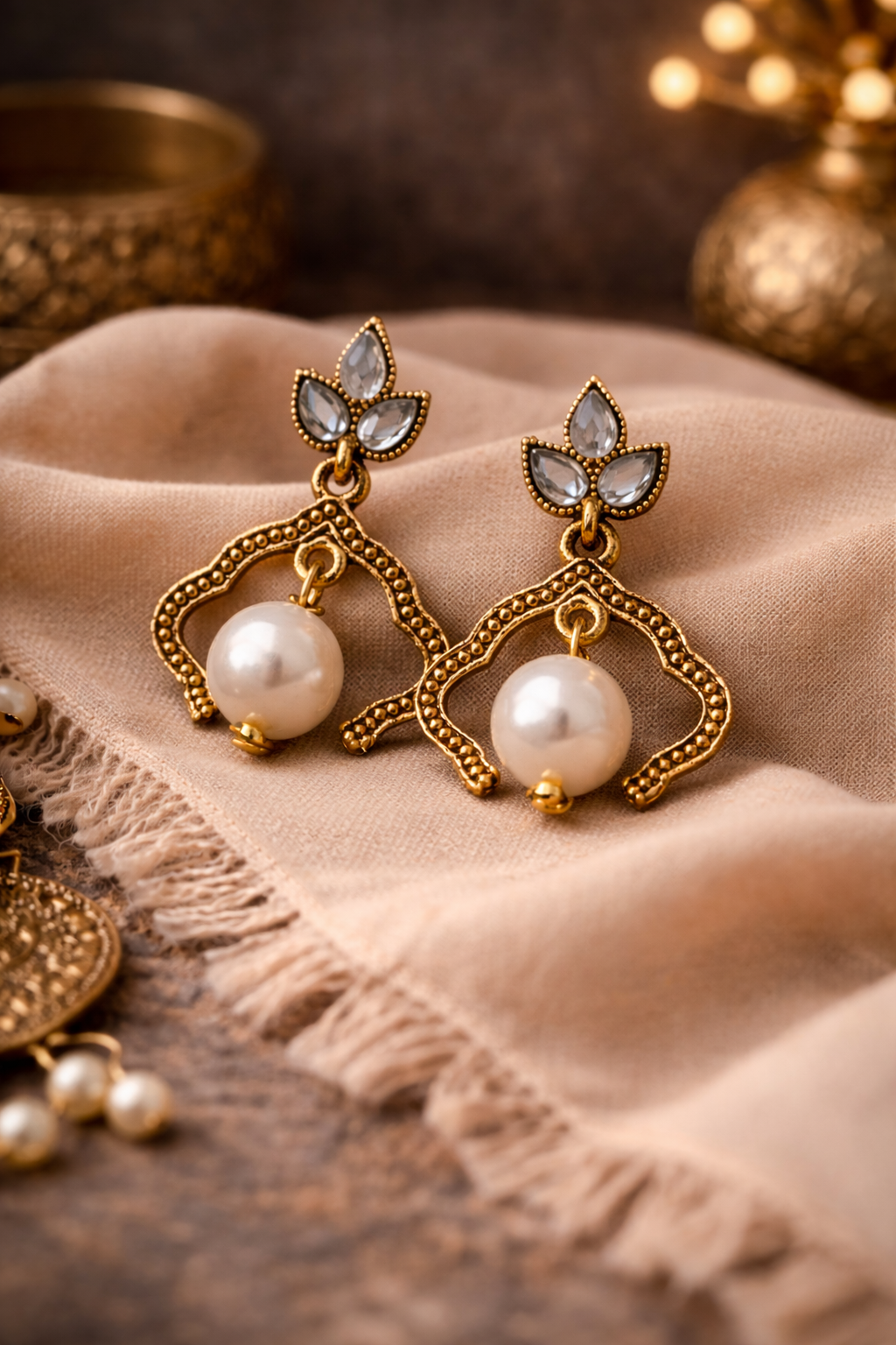 Elegant Pearl Earrings