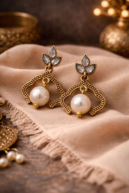 Elegant Pearl Earrings