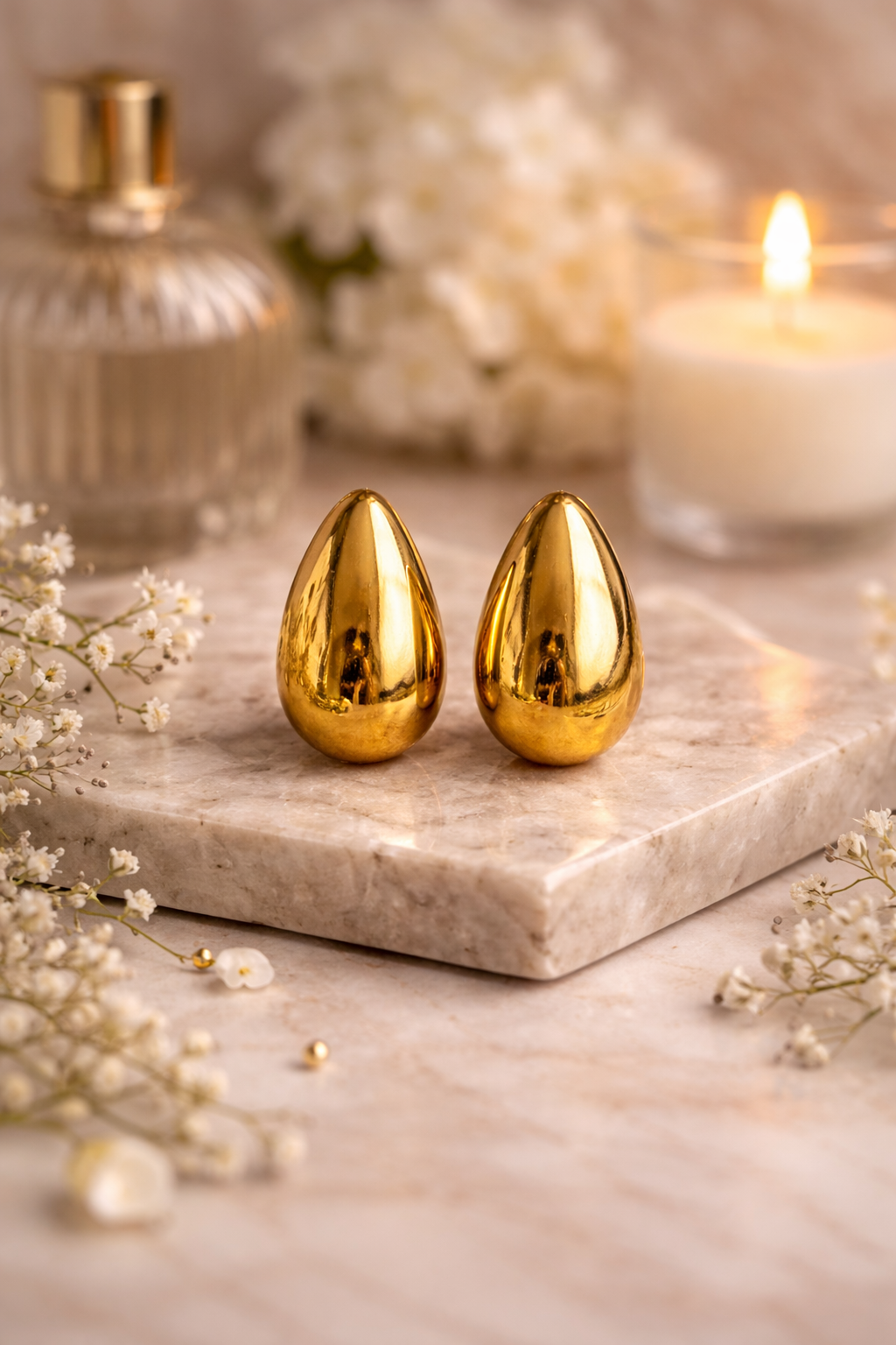 Aurora Curve Drop Earrings