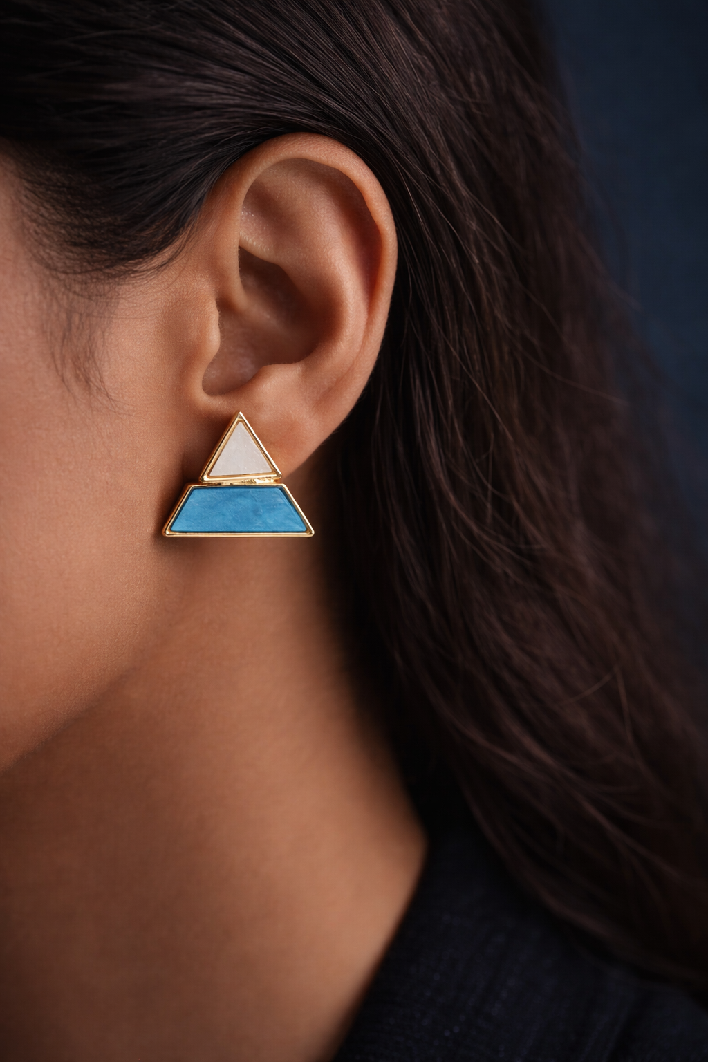 Nova Triangle Earrings