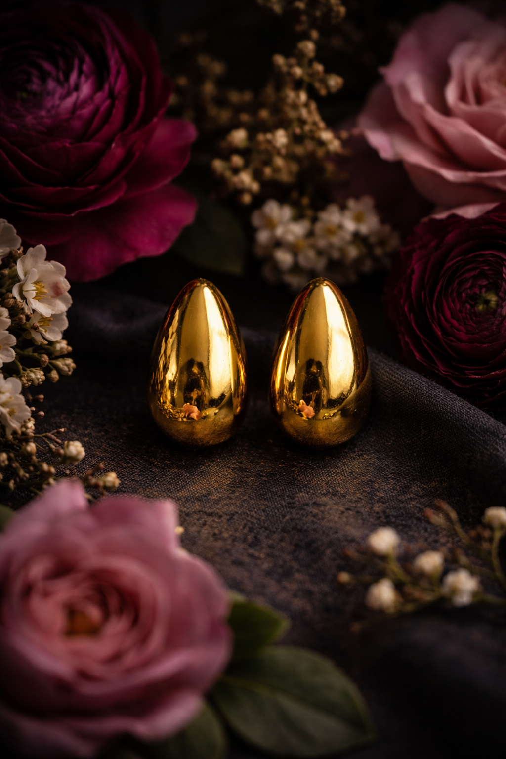 Aurora Curve Drop Earrings