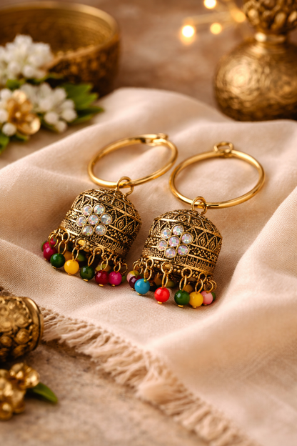 Gulrang Royal Jhumka Drops