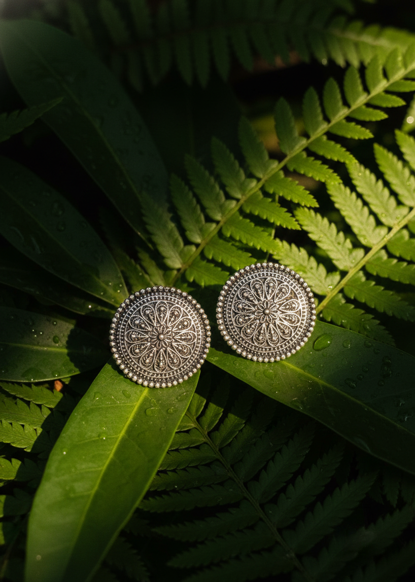 Vintage Antique Finish Tribal Jhumkas