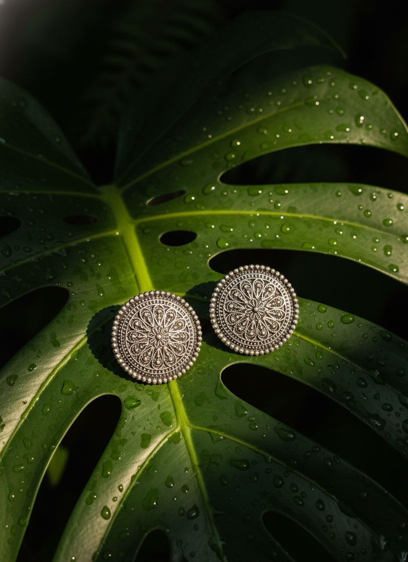 Vintage Antique Finish Tribal Jhumkas